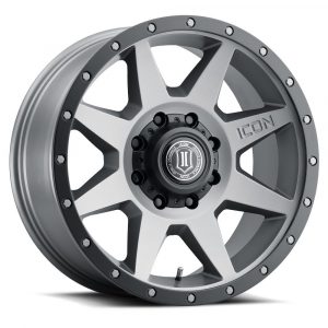 ICON ALLOYS REBOUND TITANIUM - 20 X 9 / 8 x 170 / 6MM / 5.25" BS