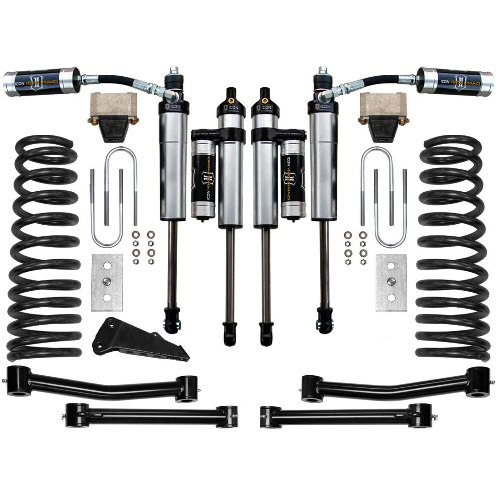03-08 RAM 2500/3500 4WD 4 03-08 RAM 2500/3500 4WD 4.5" STAGE 3 SUSPENSION SYSTEM