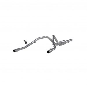 MBRP Exhaust 2 1/2in. Cat Back; Dual Split Rear; T409