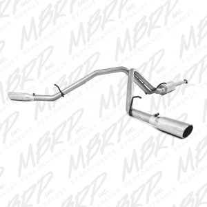 MBRP Exhaust 2 1/2in. Cat Back; Dual Split Side; AL